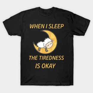 Lazy Funny Sheep T-Shirt